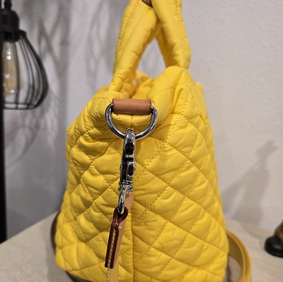 MZ WALLACE Sunflower Deluxe Mini Metro Tote Quilted - Picture 10 of 16